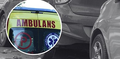 Wygoda Łączyńska. Groźna sytuacja na parkingu. Auto przygniotło dziecko-71529