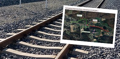 Trwa budowa linii kolejowej. Utrudnienia na drogach w Wieżycy i Gołubiu-71507