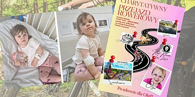 Charytatywny przejazd rowerowy dla małej Olgi. Każdy może pomóc!-72795