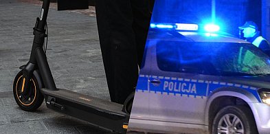 Skończył się alkohol, pojechał po więcej na hulajnodze. Wrócił z mandatem-73457