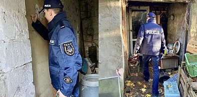 Żukowo. Policja i GOPS odwiedzają miejsca, gdzie mogą przebywać bezdomni-73625