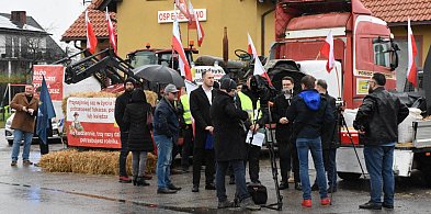 Egiertowo. Protest rolników. Długa lista postulatów-73925
