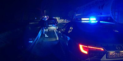 Lniska. Wyglądało groźnie. Sprawcy kolizji ukarani mandatami-74352