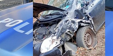 Żukowo. Doprowadził do kolizji i uciekł. Na komisariat przyszedł pijany-74319