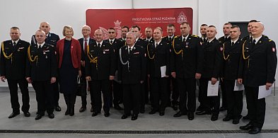 Funkcjonariusze KP PSP w Kartuzach odznaczeni na uroczystości w Bytowie-74661