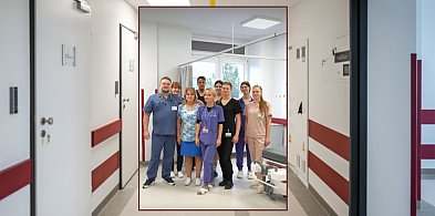 Pracownicy kartuskiego szpitala na filmiku prezentują odnowiony SOR-74757