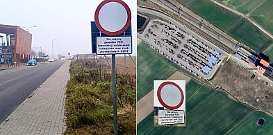 Droga przy PKM Gdańsk Rębiechowo tylko dla uprawnionych. Jest zakaz ruchu-74802