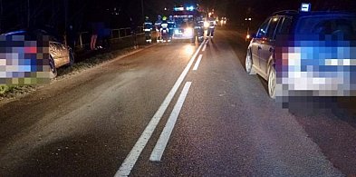 Sierakowice. Policja wyjaśnia okoliczności zderzenia opla z volkswagenem-74865