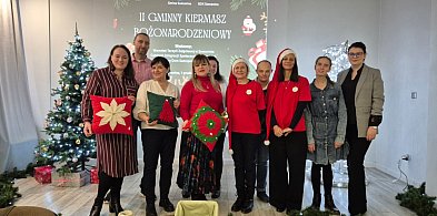 Gminny Kiermasz Bożonarodzeniowy w Somoninie pełen wyjątkowych prac-75012