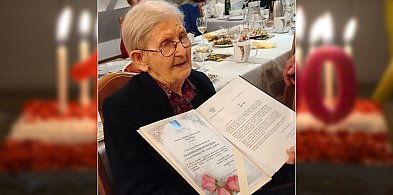 Anna Pluta z Grzybna świętowała setne urodziny!-75721