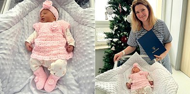 Wanda to pierwsze dziecko urodzone w 2026 r. kartuskim szpitalu-75877