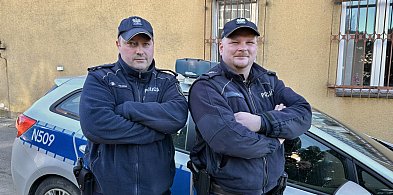 Sekundy decydowały o życiu 26-latka. Policjanci zdążyli w ostatniej chwili