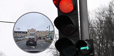 Kartuzy. Kierowcy zwracają uwagę na "słaby" punkt sygnalizacji świetlnej
