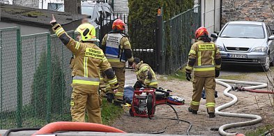 Kartuzy. Pożar mieszkania w budynku przy ul. Jeziornej