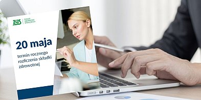 Roczne rozliczenie składki zdrowotnej. Pomorski ZUS przypomina i ostrzega