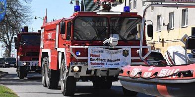 Kòrowód Ògniarzów. Strażacka kawalkada przemknęła przez Kaszuby