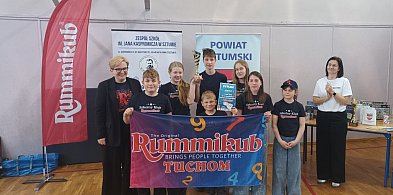 Szkoła w Tuchomiu najlepsza na Pomorzu w Rummikub