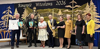 Senator Kazimierz Kleina i ks. Jan Perszon Rycerzami Witosława
