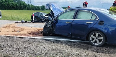 Borcz. Wypadek na drodze krajowej nr 20. Trzy osoby ranne