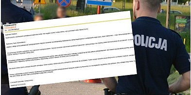 Wyjątkowe podziękowania dla policjantów. "Profesjonalizm i empatia"