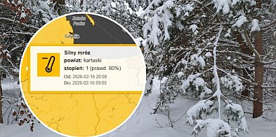 Ostrzeżenia przed silnym mrozem także na Kaszubach