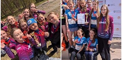Wielki sukces uczennic kartuskiej "Dwójki" w biegach przełajowych!