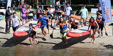 SUP Demo Tour w Łapinie Kartuskim. Dwa dni emocji i zabawy na wodzie