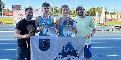 Lekkoatletyka. Dublet Mistrzostw Polski U18 Jaszewskiego i Serkowskiego