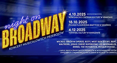 Konkurs. Wygraj bilety na Night on Broadway Gdańsk w październiku-71757