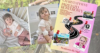 Charytatywny przejazd rowerowy dla małej Olgi. Każdy może pomóc!-72795
