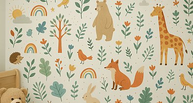 Tapety do pokoju dziecka: jak wybrać wzory wspierające rozwój malucha? Podpowiadam-75844