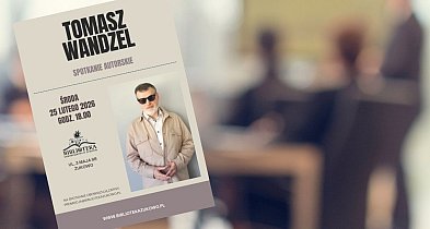 Żukowo. Autor kryminałów opowie o swojej twórczości