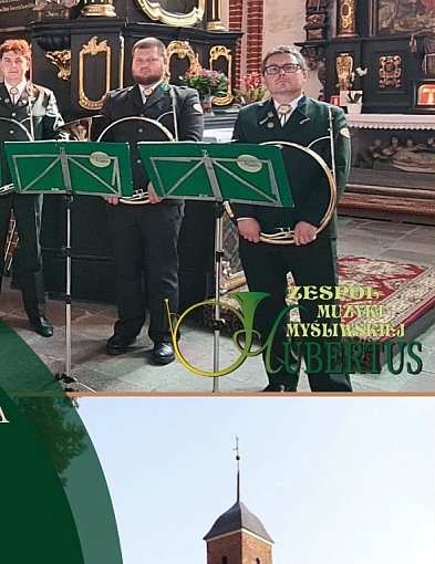 Goręczyno. Msza św. hubertowska i koncert zespołu muzyki myśliwskiej-73622