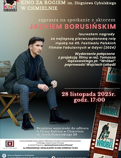 Chmielno. Spotkanie z aktorem Jackiem Borusińskim w Kinie za Rogiem-74451
