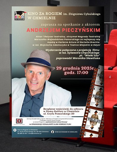 Chmielno. Spotkanie z aktorem Andrzejem Pieczyńskim-75264