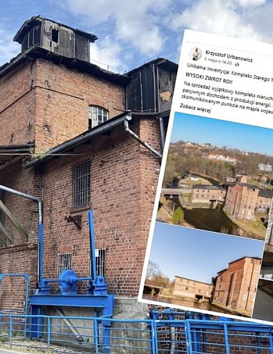 Żukowo. Zabytkowy młyn nad Radunią wystawiony na sprzedaż