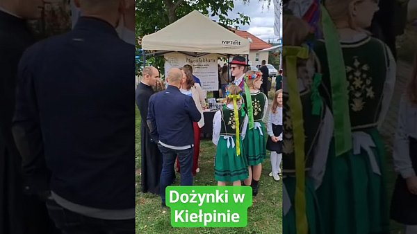Tradycyjne dożynki w Kiełpinie