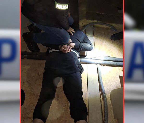 Ścigany listem gończym przedsiębiorca z Kościerzyny złapany w pow. kartuskim-72537