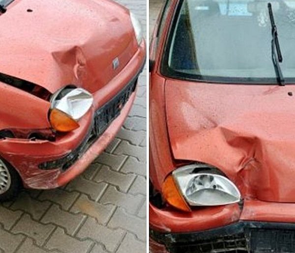 Kolejni pijani na drogach. Jeden z nich wjechał w szyld na stacji paliw-72762