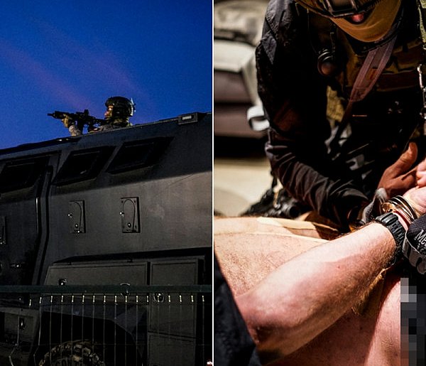 Region. Zatrzymani liderzy pseudokibiców mieli siekiery, maczety i narkotyki-73807