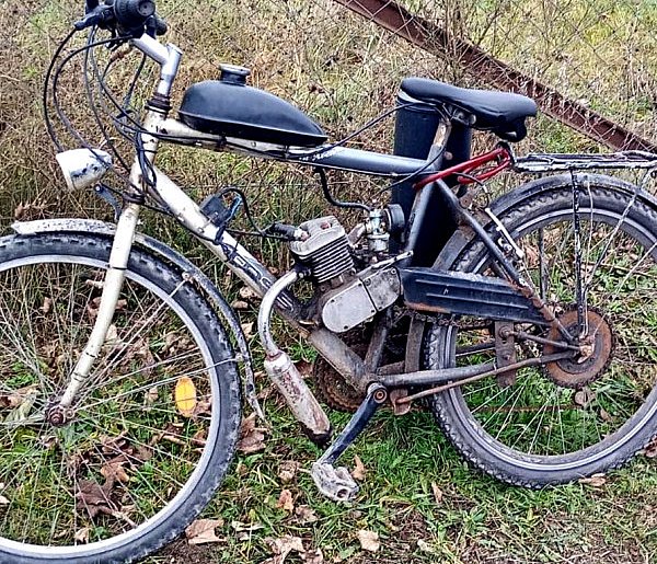 Małkowo. Zbudował sobie pojazd i ruszył w drogę. To był błąd-75189
