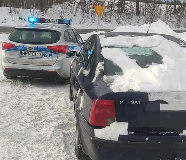 Pościg za pijanym kierowcą passata zakończony w Migach-76255