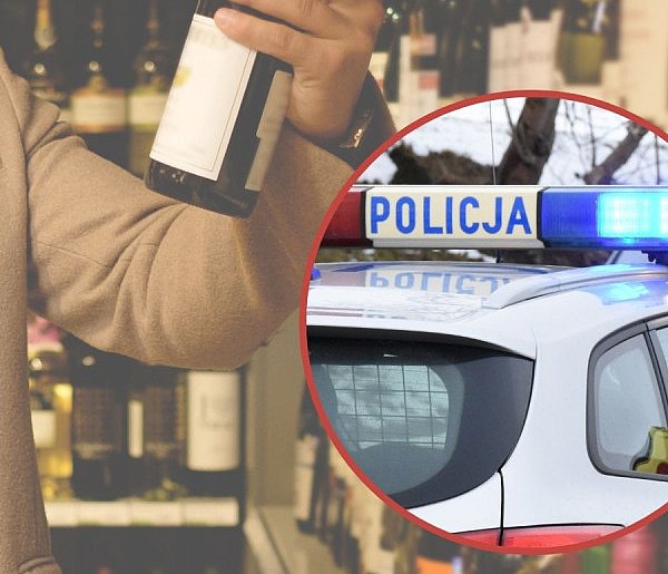 Somonino. Złodziej próbował się wymknąć, ale na zakupach był też policjant