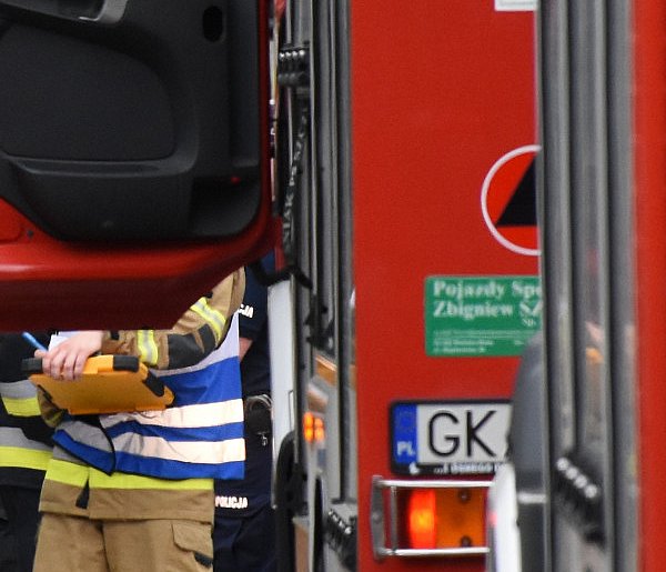Pożary w Starych i Nowych Czaplach. Jedna osoba trafiła do szpitala