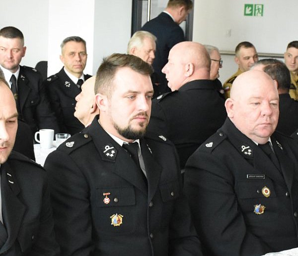Kamienica Szlachecka. Doroczna narada przedstawicieli OSP z całego powiatu
