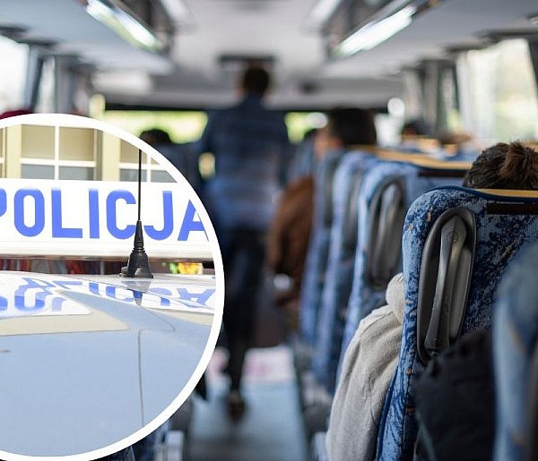 Żukowo. Przepełnionymi autokarami na rekolekcje? Interweniowała policja