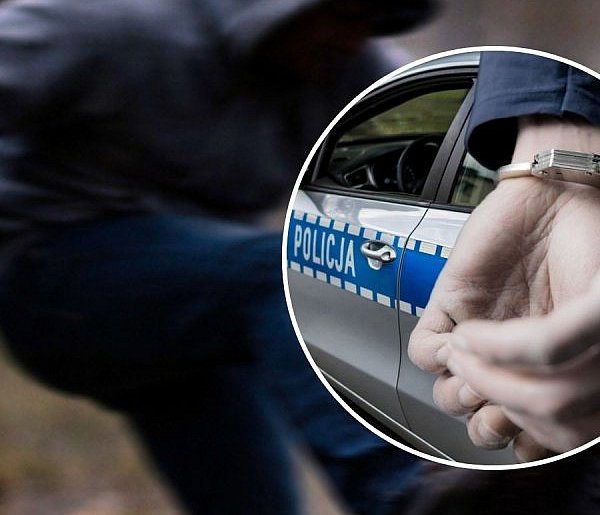 Policjant z Żukowa w Gdańsku zatrzymał sprawców pobicia