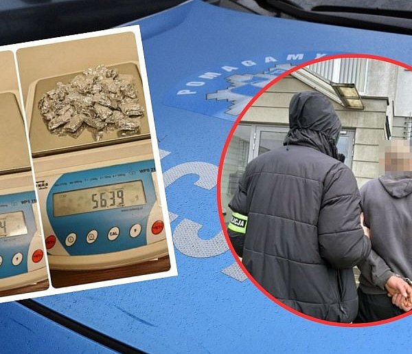 Recydywista ukradł samochód. W Leźnie próbował uciec pieszo