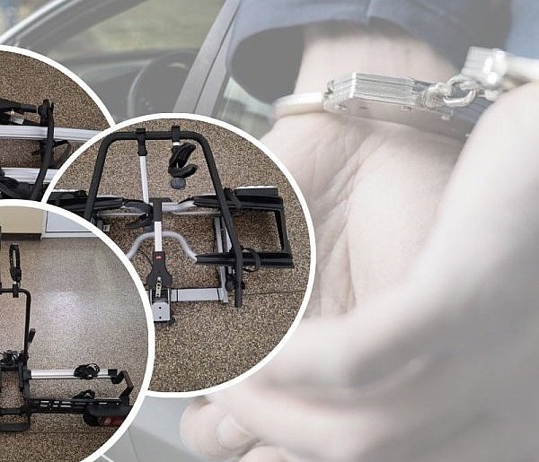 Kradł drogie bagażniki na rowery. Mieszkaniec gm. Żukowo zatrzymany