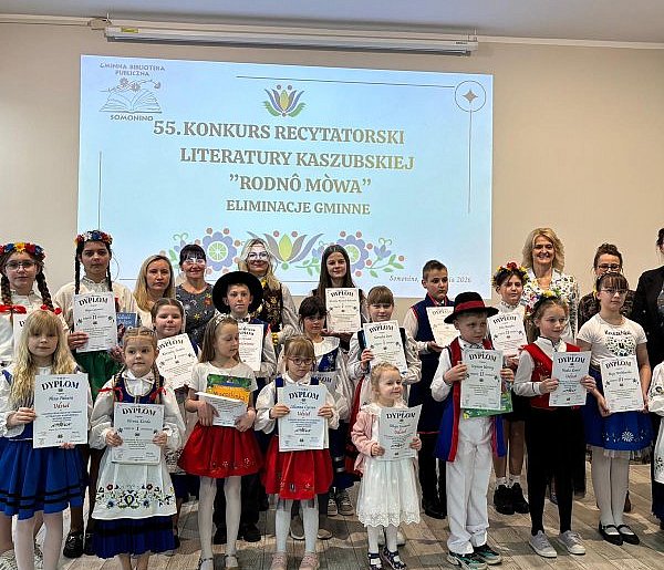 Wyłoniono najlepszych kaszubskich recytatorów z gminy Somonino